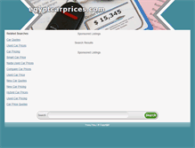 Tablet Screenshot of egyptcarprices.com